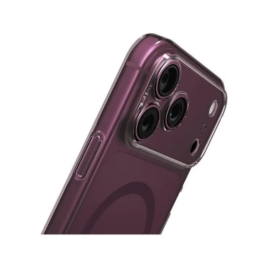 Uniq Hybrid Airsuit MagSafe Case for iPhone 18 Pro - Glossy Burgundy